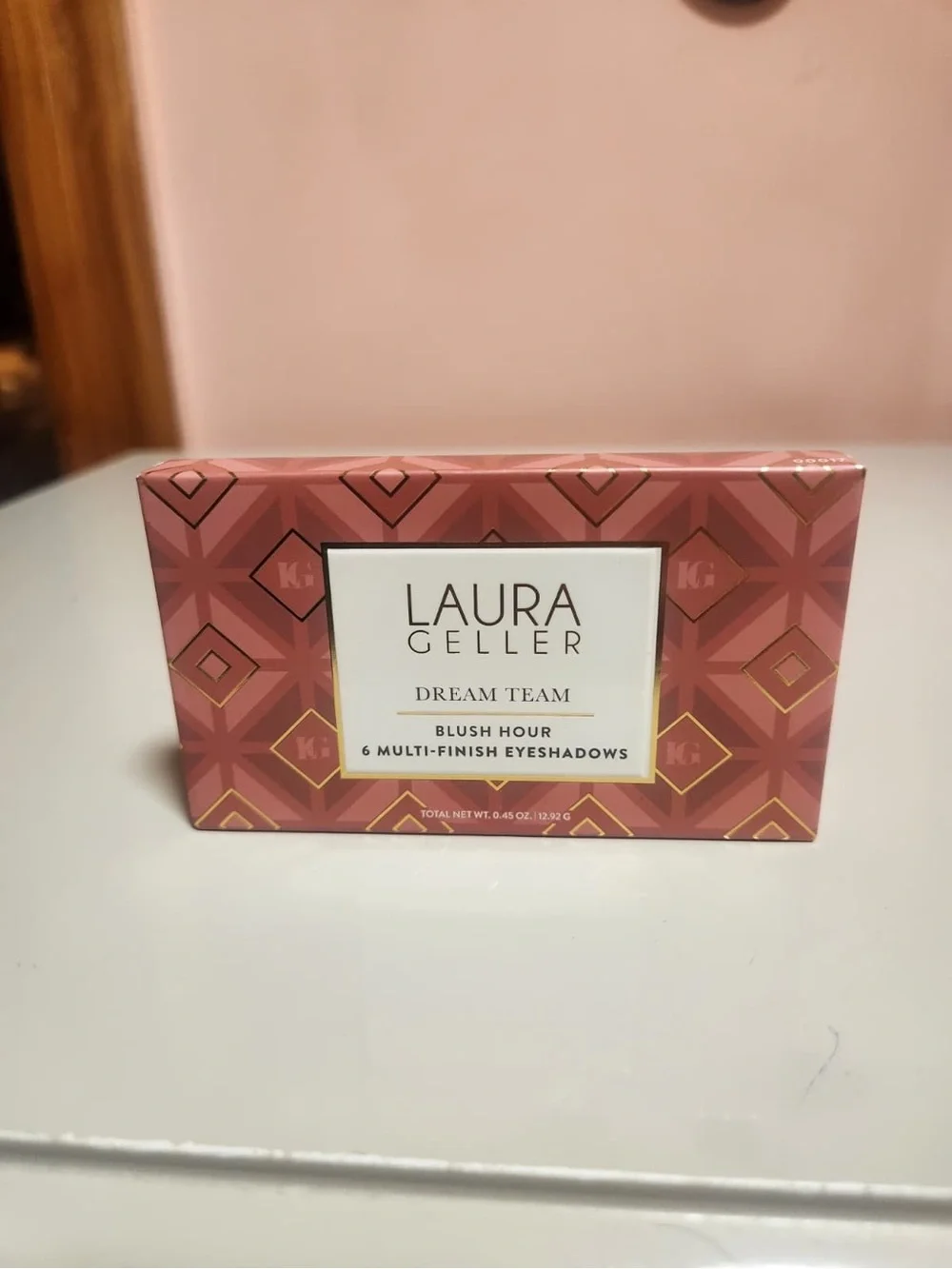 Laura Geller Dream Team Blush Hour 6 Multi-Finish Shimmer Eye Palette 0.45 oz